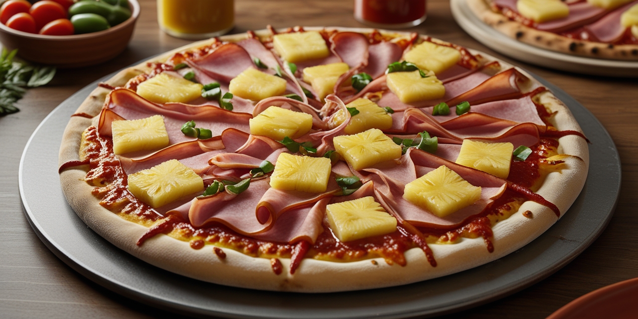 Pizza Hawaiana Gourmet: Una Reinterpretación Sofisticada